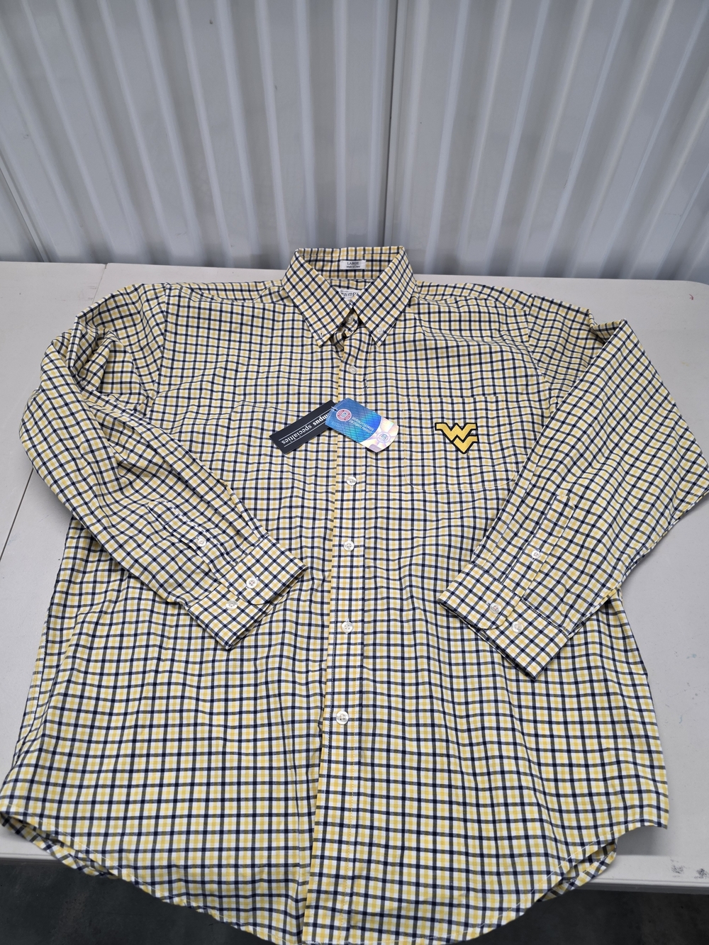 West Virginia University Campus Specialties Men's Size Large NWT